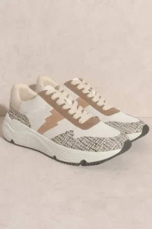 Tweed Running Sole Sneaker