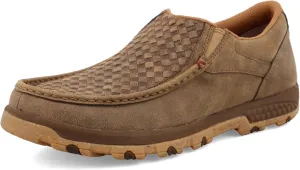 Twisted X Men's Cellstretch Casual Slip-on Leather Shoes Driving Style Loafer