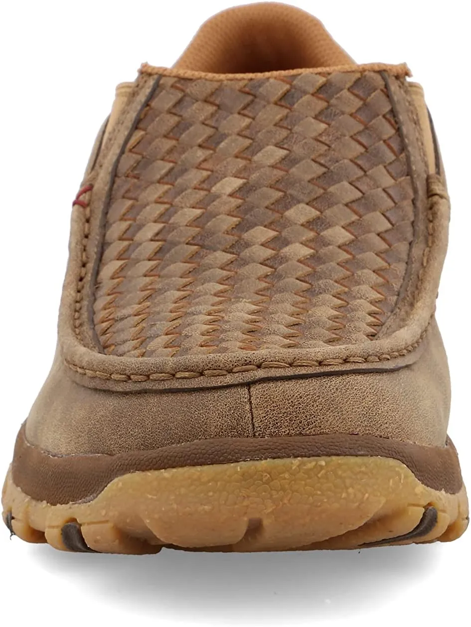 Twisted X Men's Cellstretch Casual Slip-on Leather Shoes Driving Style Loafer