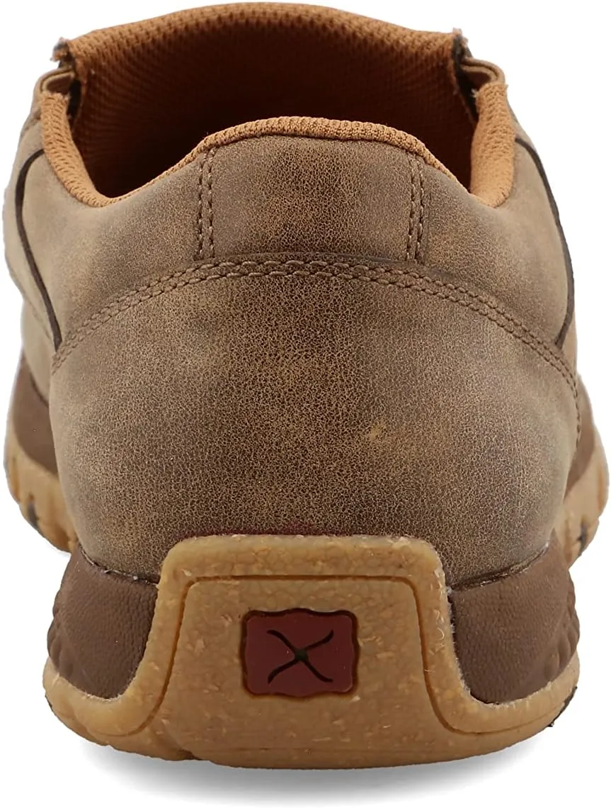 Twisted X Men's Cellstretch Casual Slip-on Leather Shoes Driving Style Loafer