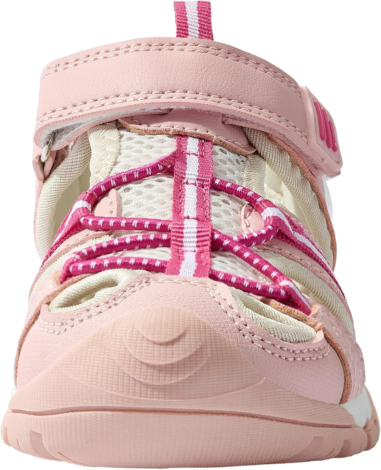 TZJS Girls Boys Sandals Kids Closed Toe Outdoor Hiking Sandal Lightweight Athletic Adjustable Straps Summer Shoes for Toddler/Little Kid