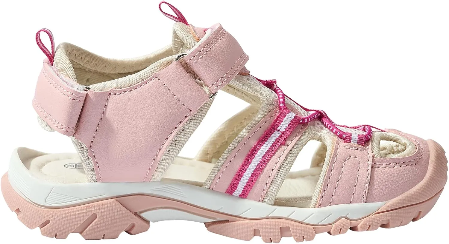 TZJS Girls Boys Sandals Kids Closed Toe Outdoor Hiking Sandal Lightweight Athletic Adjustable Straps Summer Shoes for Toddler/Little Kid