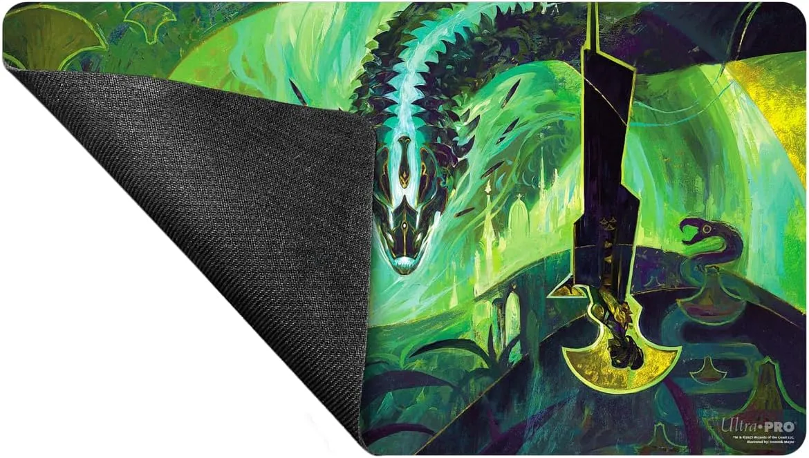 Ultra PRO - Tarkir Dragonstorm Emergent Ultimatum Playmat for Magic: The Gathering | Gaming Table Mat, Card Game Accessory, TCG Playmat, Tabletop Gaming Mat, Collectible Card Game Mat