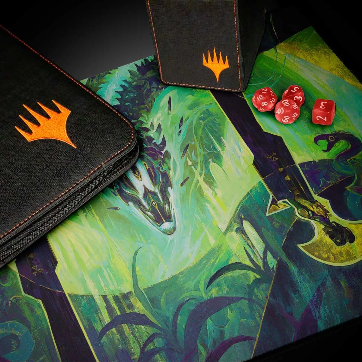 Ultra PRO - Tarkir Dragonstorm Emergent Ultimatum Playmat for Magic: The Gathering | Gaming Table Mat, Card Game Accessory, TCG Playmat, Tabletop Gaming Mat, Collectible Card Game Mat