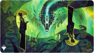 Ultra PRO - Tarkir Dragonstorm Emergent Ultimatum Playmat for Magic: The Gathering | Gaming Table Mat, Card Game Accessory, TCG Playmat, Tabletop Gaming Mat, Collectible Card Game Mat