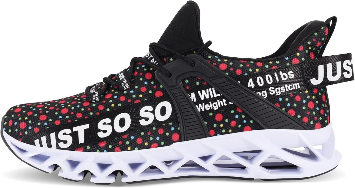 UMYOGO Women's Running Shoes Non Slip Athletic Tennis Walking Blade Type Sneakers