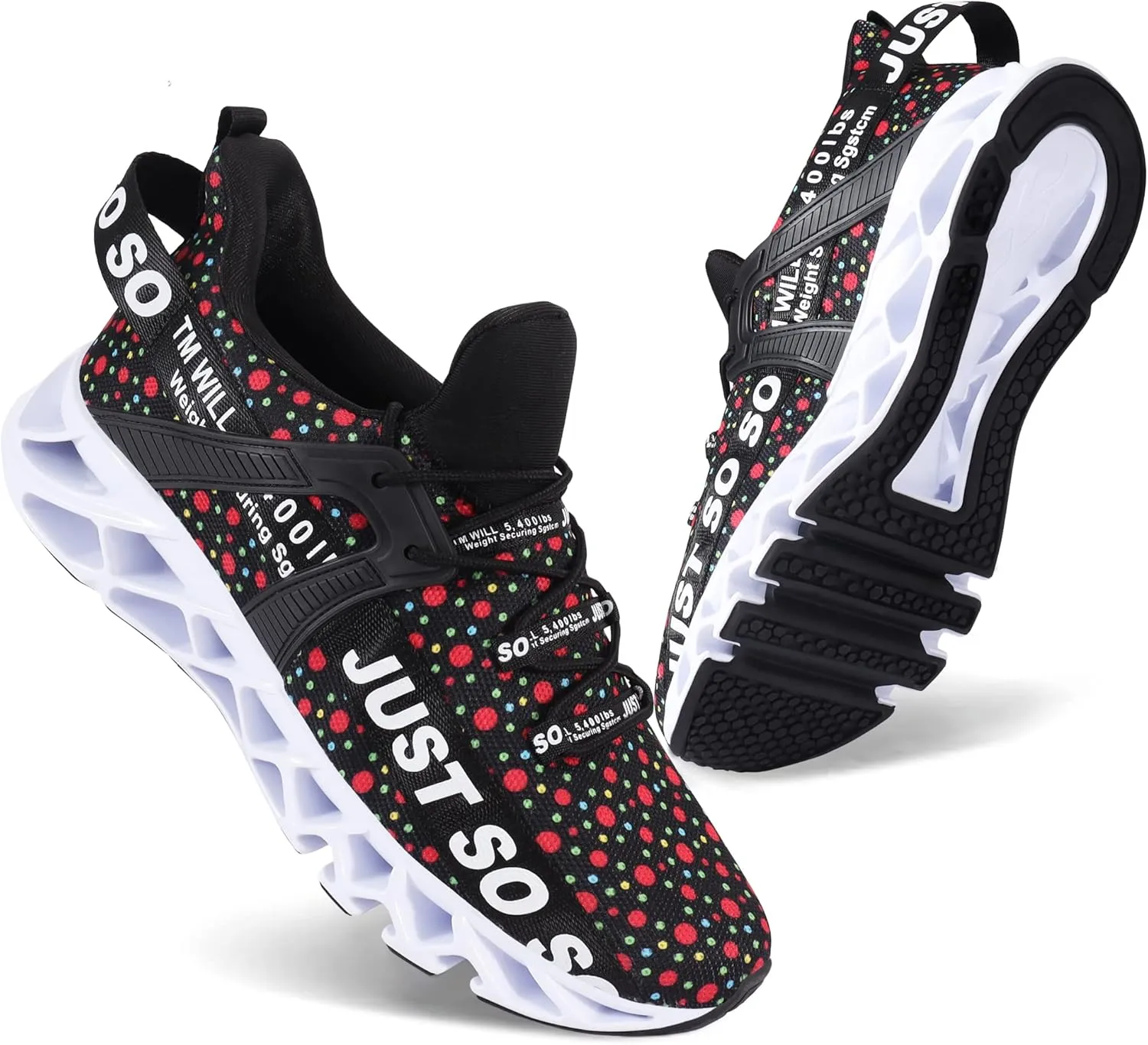 UMYOGO Women's Running Shoes Non Slip Athletic Tennis Walking Blade Type Sneakers