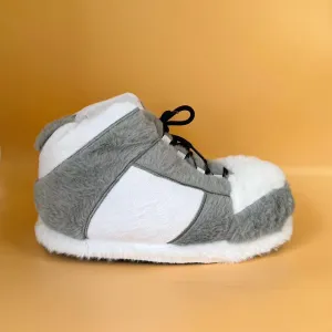 Unisex Trendy Sneaker Slippers Comfy Non Slip Sole Indoor House Plush Slippers - One Size Fits Most