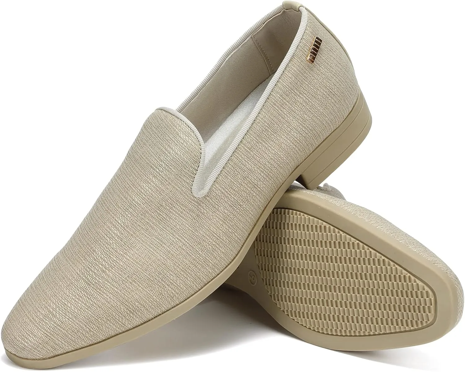 UUBARIS Mens Dress Loafers Tuxedo Suit Slip on Shoes