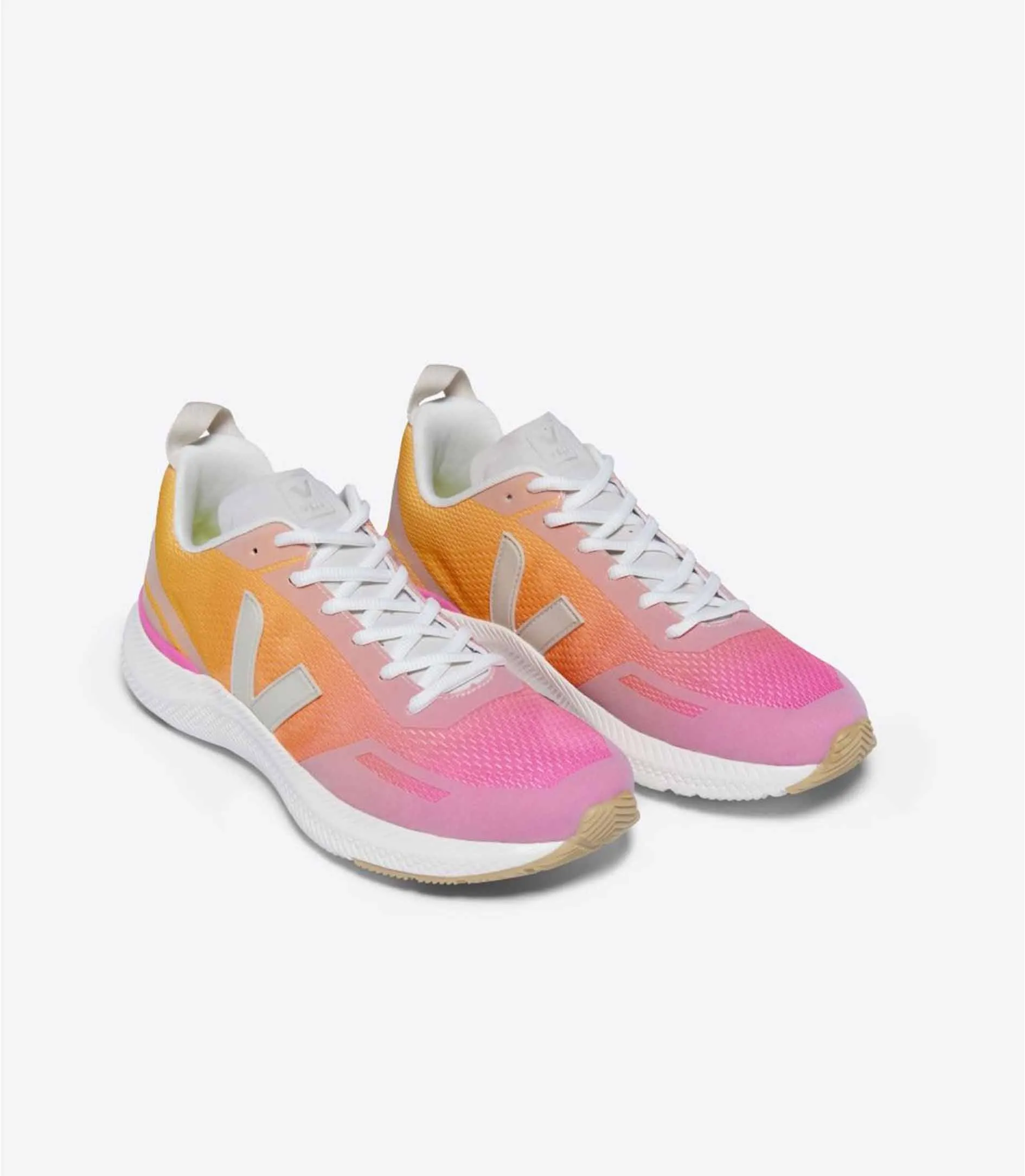 VEJA Impala Engineered-Mesh ouro-sari pierre