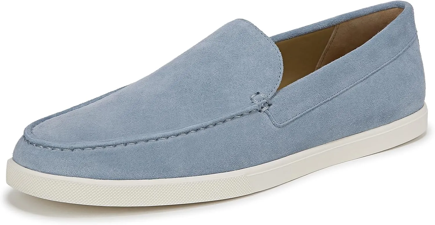 Vince Mens Sonoma Loafer Lake Blue Suede 7 M
