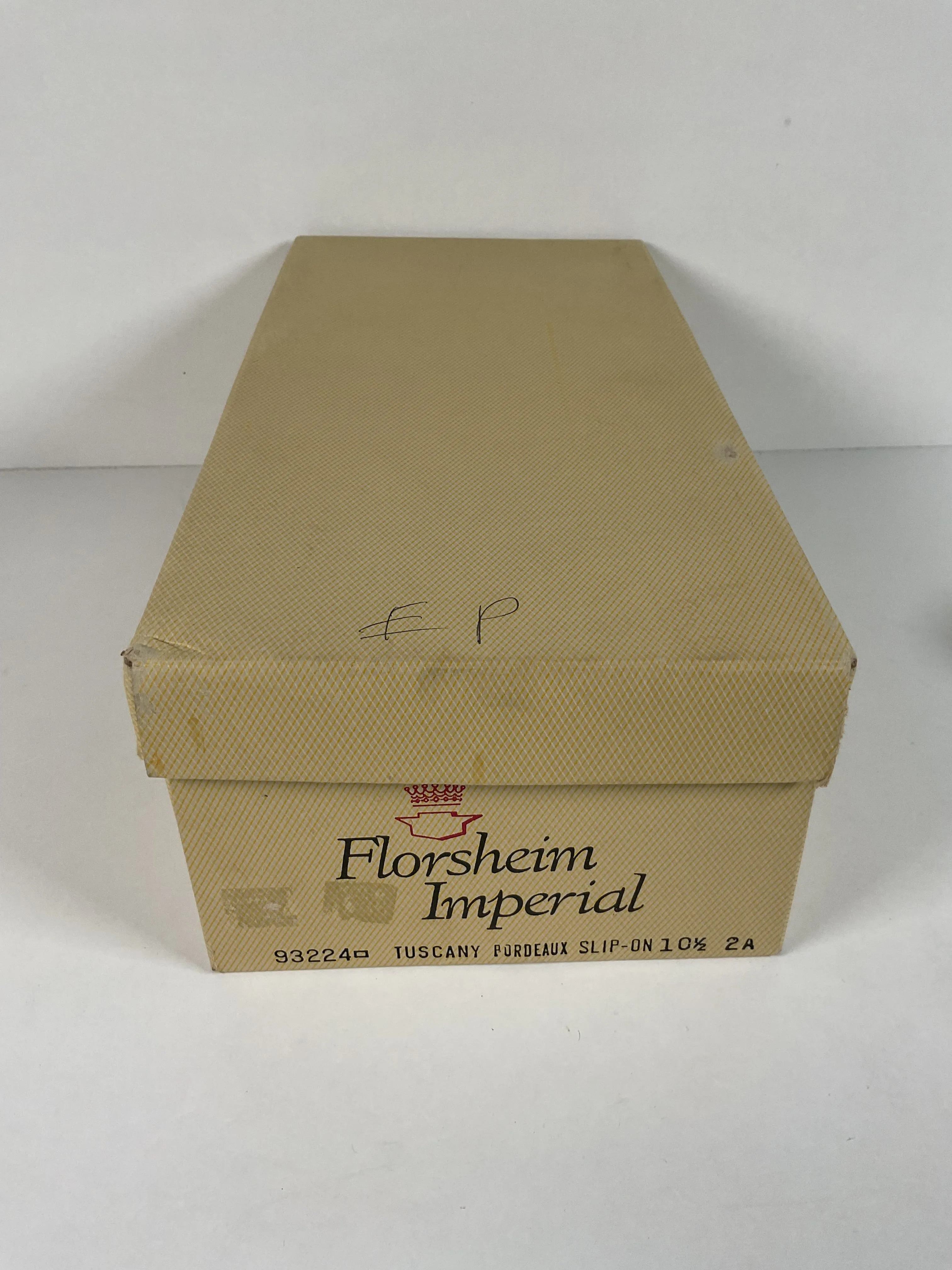 Vintage Florsheim Imperial Tassel Loafers 10.5 AA Tuscany Bordeaux Slip-On