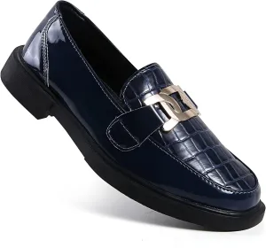 VOCNTVY Loafers for Women Slip On Comfort Business Work Shoes