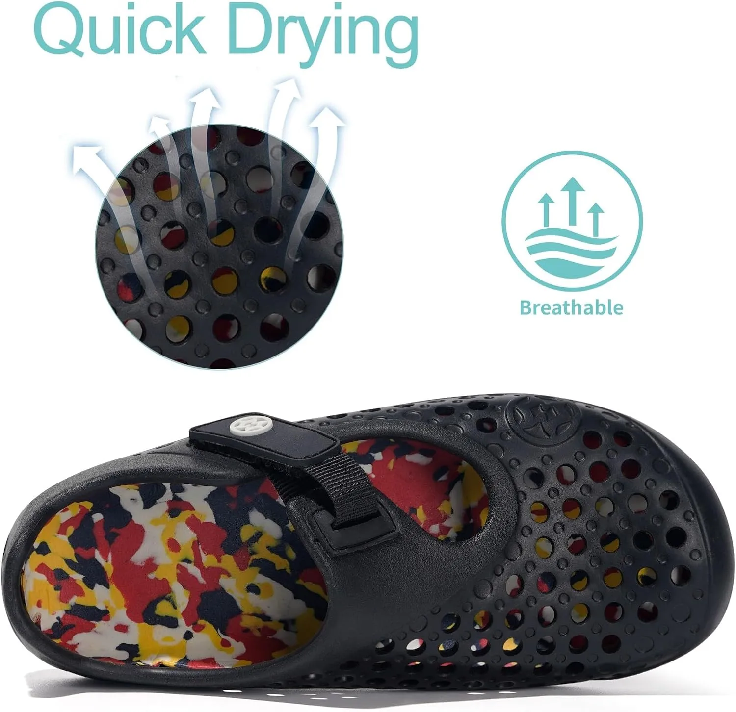 Water Shoes for Kids Swim Aqua Shoes Toddler Boys Girls Barefoot Sport Beach Pool Sandals Quick Dry Lightweight Breathable Slip on Sneakers (Toddler/Little Kid/Big Kid)