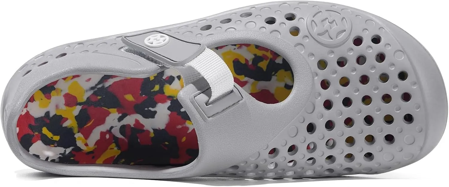 Water Shoes for Kids Swim Aqua Shoes Toddler Boys Girls Barefoot Sport Beach Pool Sandals Quick Dry Lightweight Breathable Slip on Sneakers (Toddler/Little Kid/Big Kid)