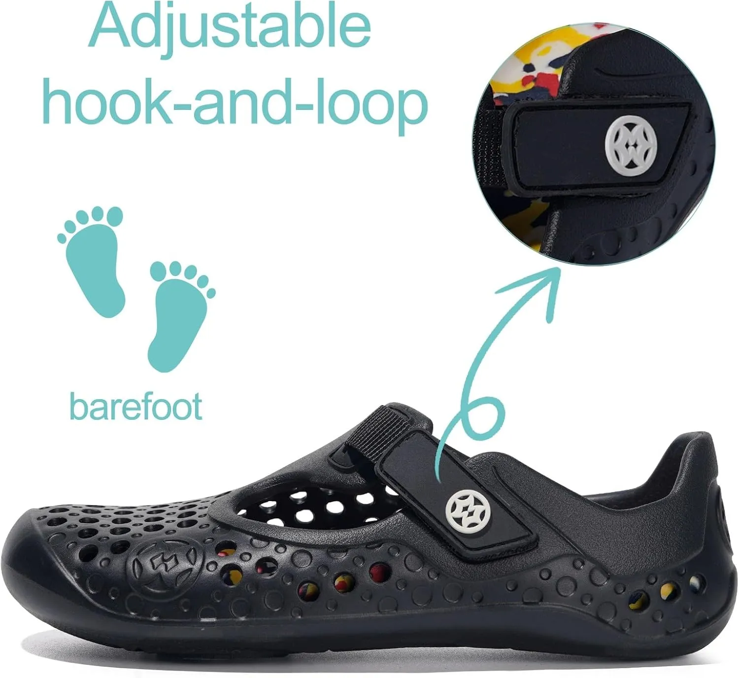 Water Shoes for Kids Swim Aqua Shoes Toddler Boys Girls Barefoot Sport Beach Pool Sandals Quick Dry Lightweight Breathable Slip on Sneakers (Toddler/Little Kid/Big Kid)