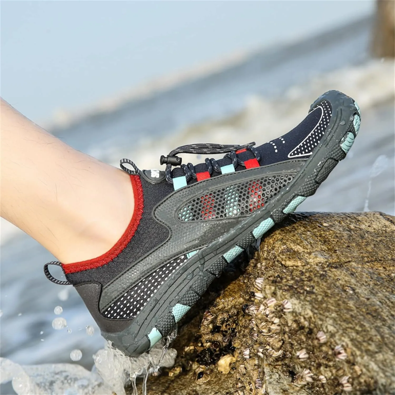 Water Shoes Men Size 10 Wide Lightweight Quick Drying Barefoot Water Shoes Cute Water Shoes for Women Aqua Sports Outdoor Shoes for Beach Swim River Pool Lake Hiking Surfing