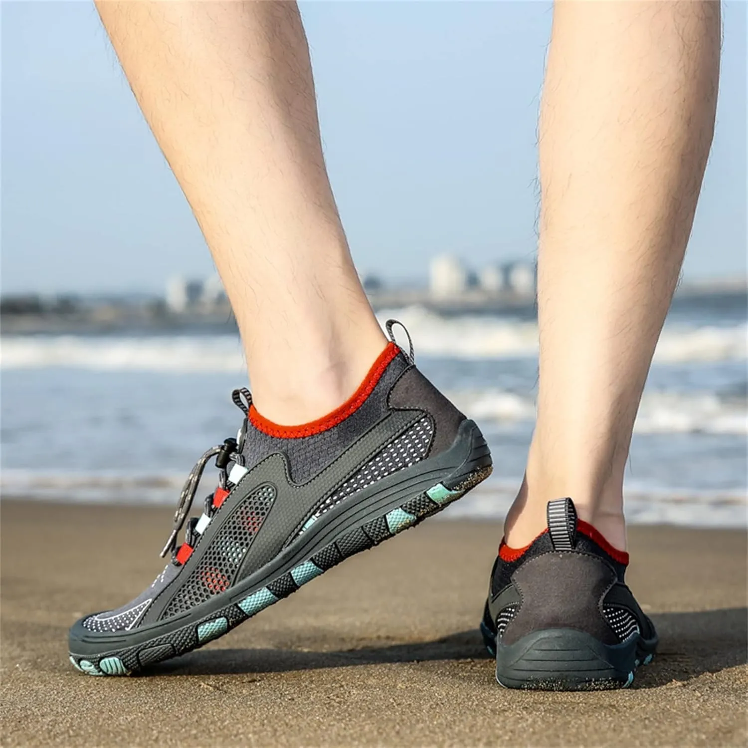 Water Shoes Men Size 10 Wide Lightweight Quick Drying Barefoot Water Shoes Cute Water Shoes for Women Aqua Sports Outdoor Shoes for Beach Swim River Pool Lake Hiking Surfing
