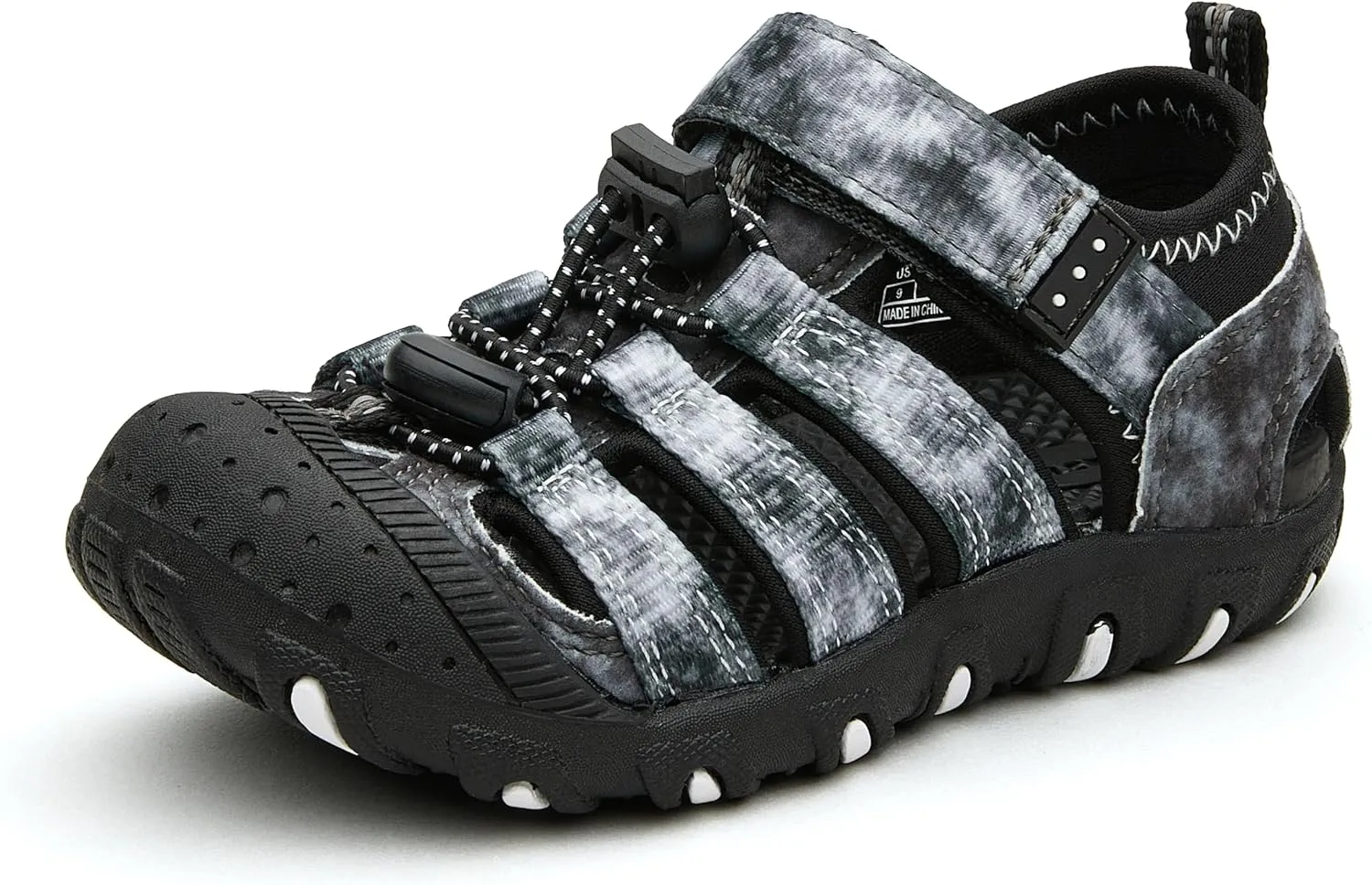 Weestep Toddler Little Kid Boys and Girls Close Toe Hook Loop Sandal