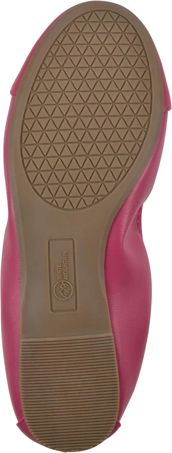WHITE MOUNTAIN Women's Sunnyside II Flexible Ballet Flat