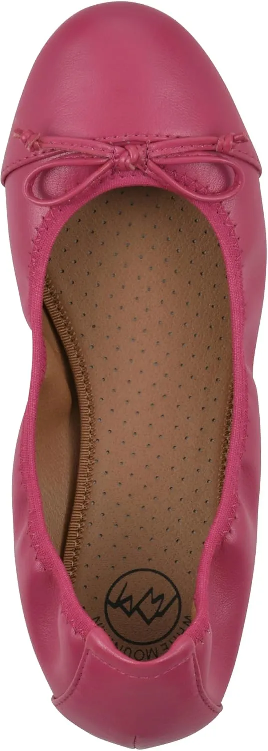 WHITE MOUNTAIN Women's Sunnyside II Flexible Ballet Flat