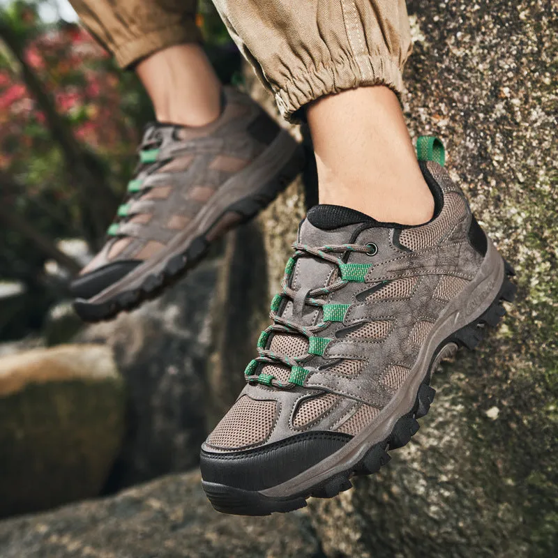 Wildking Men's Low Top Waterproof Hiking Shoes 2.5