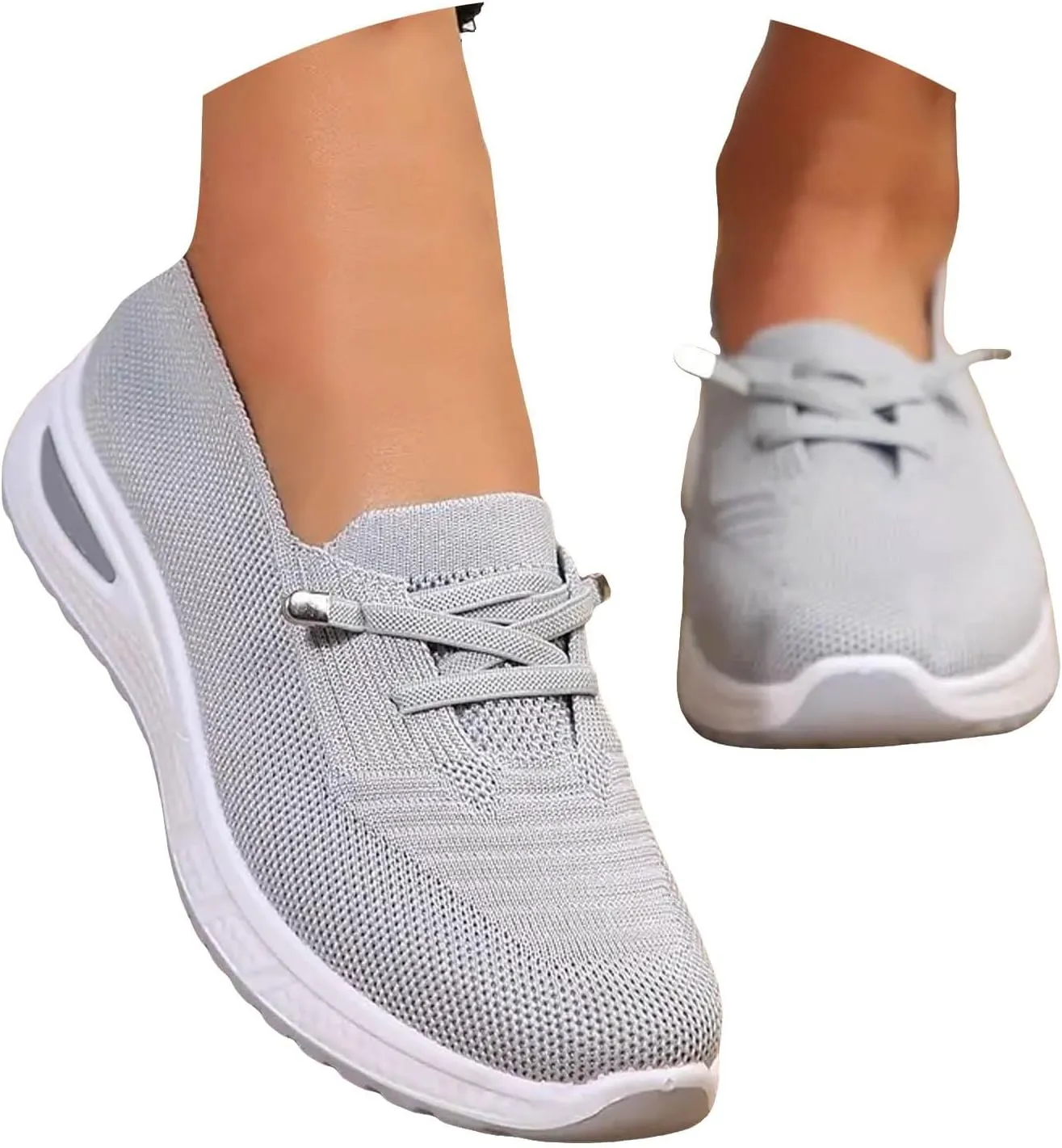 Women Comfy Orthopedic Walking Shoes, 2024 New Orthopedic Women's Breathable Slip On Arch Support Non-Slip Sneakers