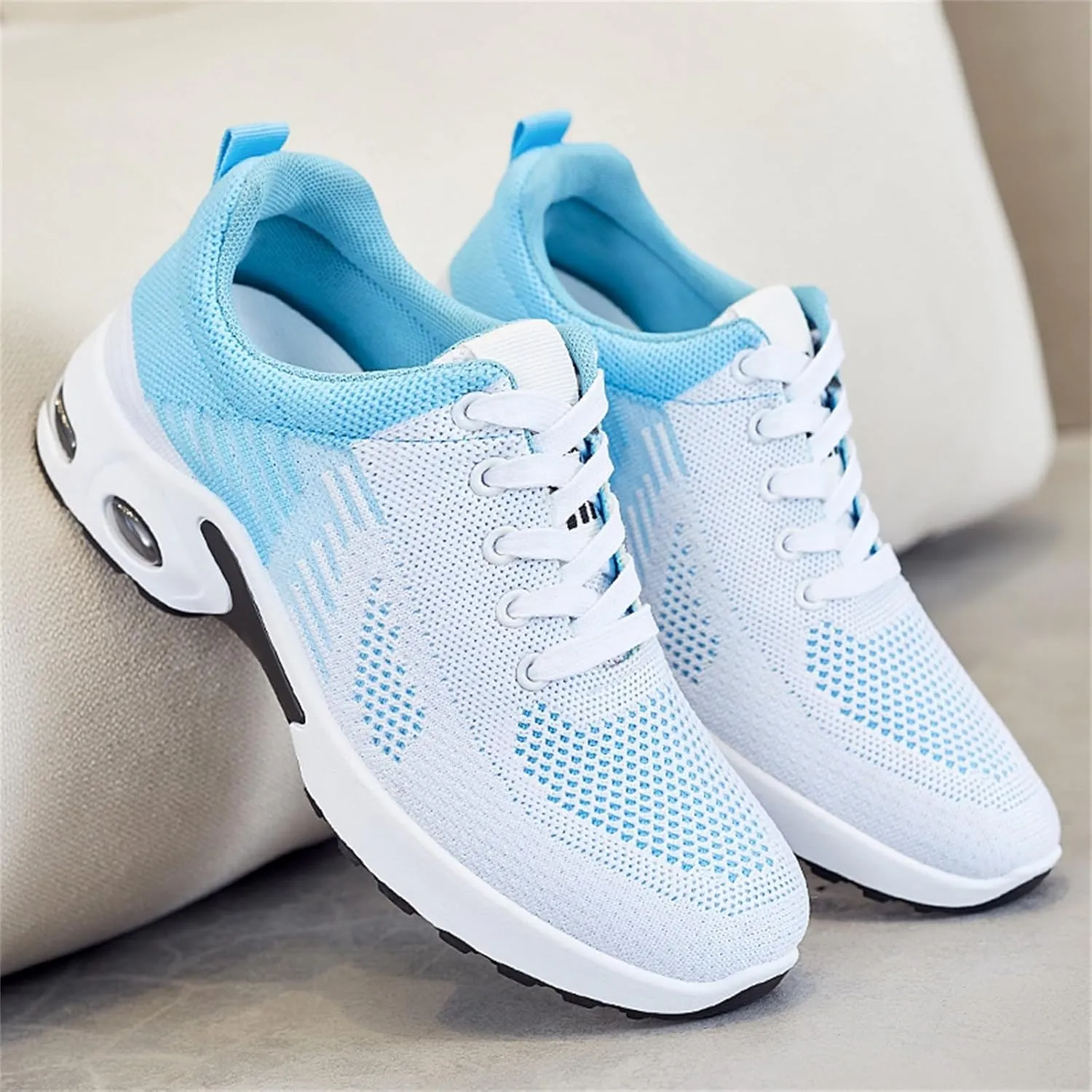 Women Running Shoes Arch Support Wide Sneakers Orthopedic Stretch Cushion Shoes Wide Width Toe Box Shoe Plantar Fasciitis Tennis Sneakers