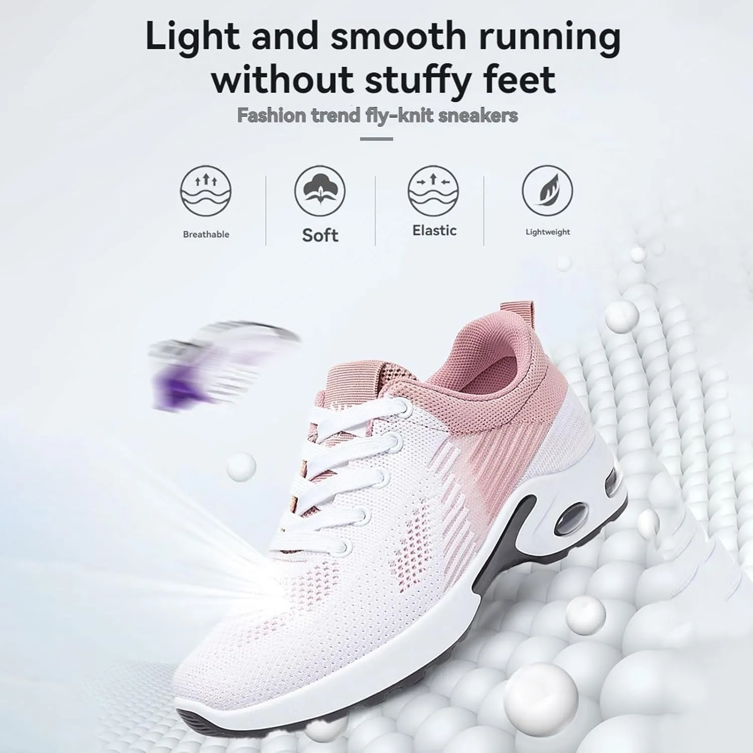 Women Running Shoes Arch Support Wide Sneakers Orthopedic Stretch Cushion Shoes Wide Width Toe Box Shoe Plantar Fasciitis Tennis Sneakers
