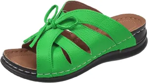 Women Shoes Comfortable Thick Soled Wedge Sandals Fashionable Beach Bohemian Sandals Slip on Sandals Women Comfort