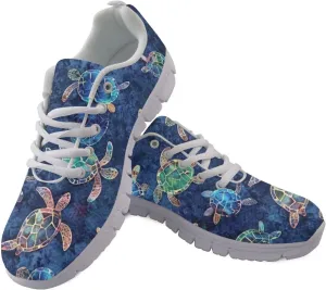 Women Tennis Walking Shoes Non Slip Running Shoes Lightweight Casual Sneakers for Travel Gym Work Woman