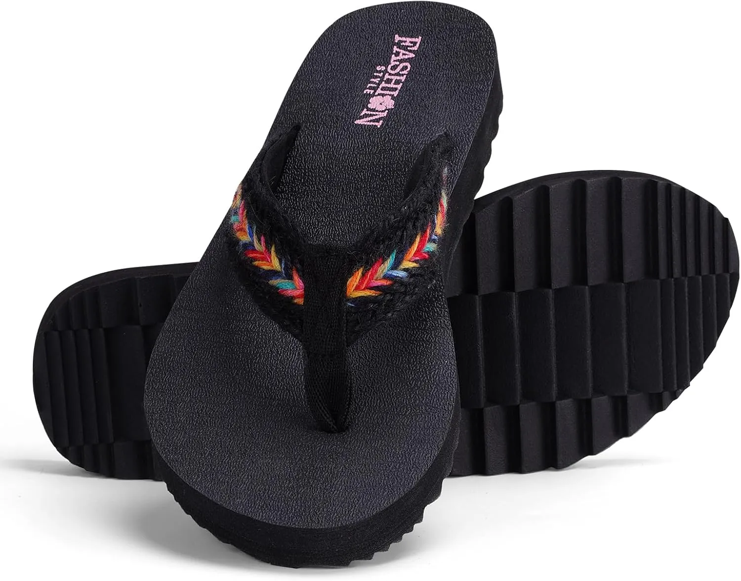 Women's Cushion Flip-Flops Orthotic Comfortable Yoga Mat Thong Sandals With Arch Support