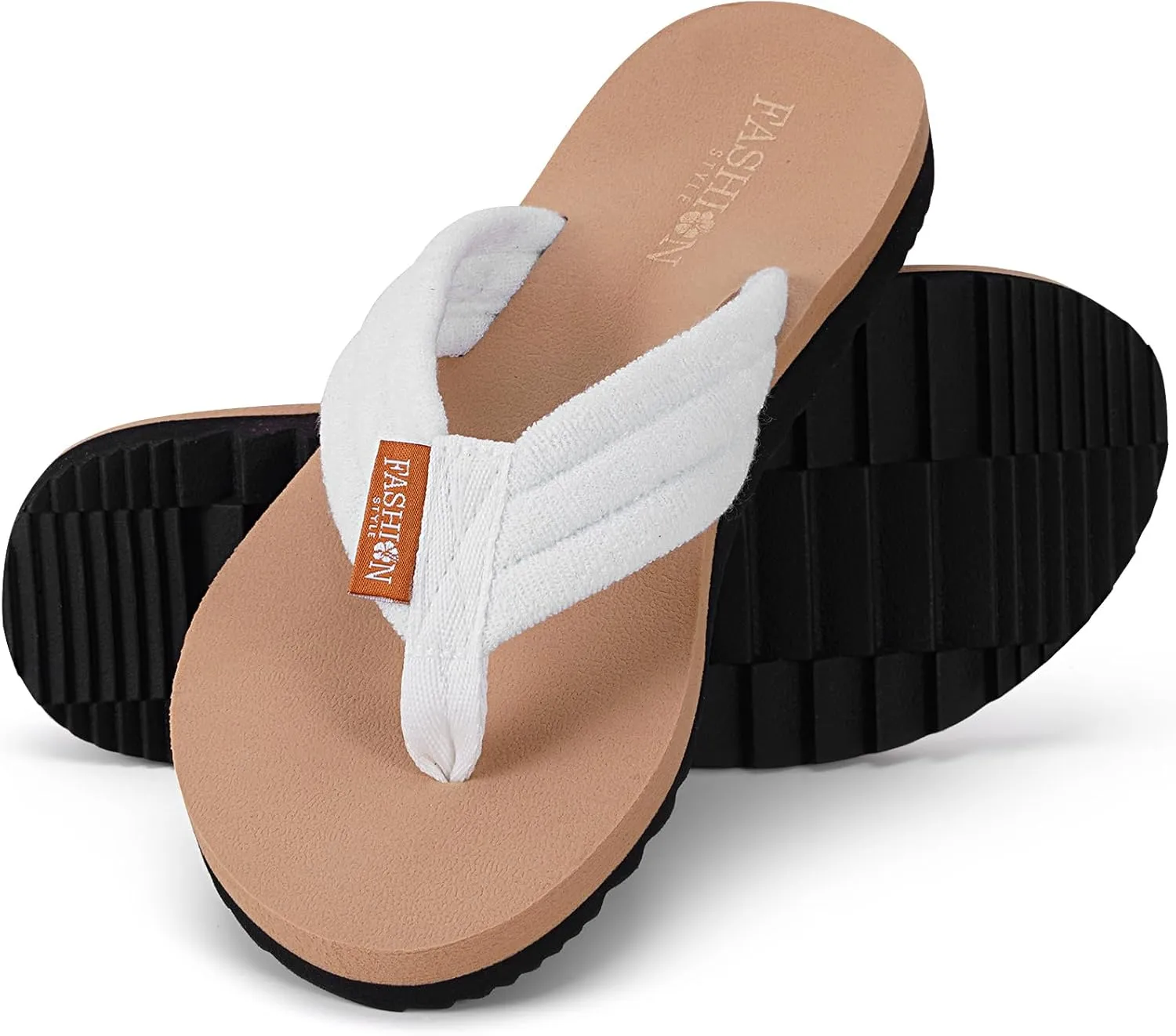 Women's Cushion Flip-Flops Orthotic Comfortable Yoga Mat Thong Sandals With Arch Support