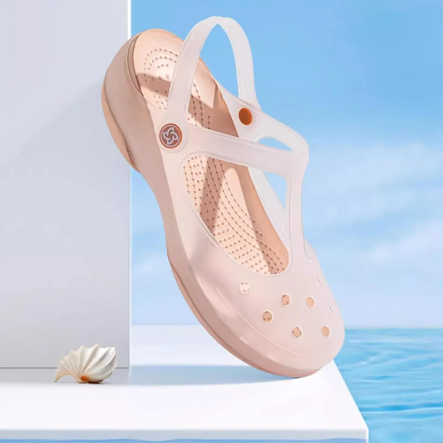 Women's Garden Clogs, Non Slip Platform Mules and Clogs Jelly Hole Shoes