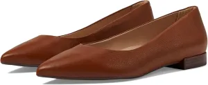 Womens Genuine Leather Comfort Slip on Pointed Toe Dress Flat