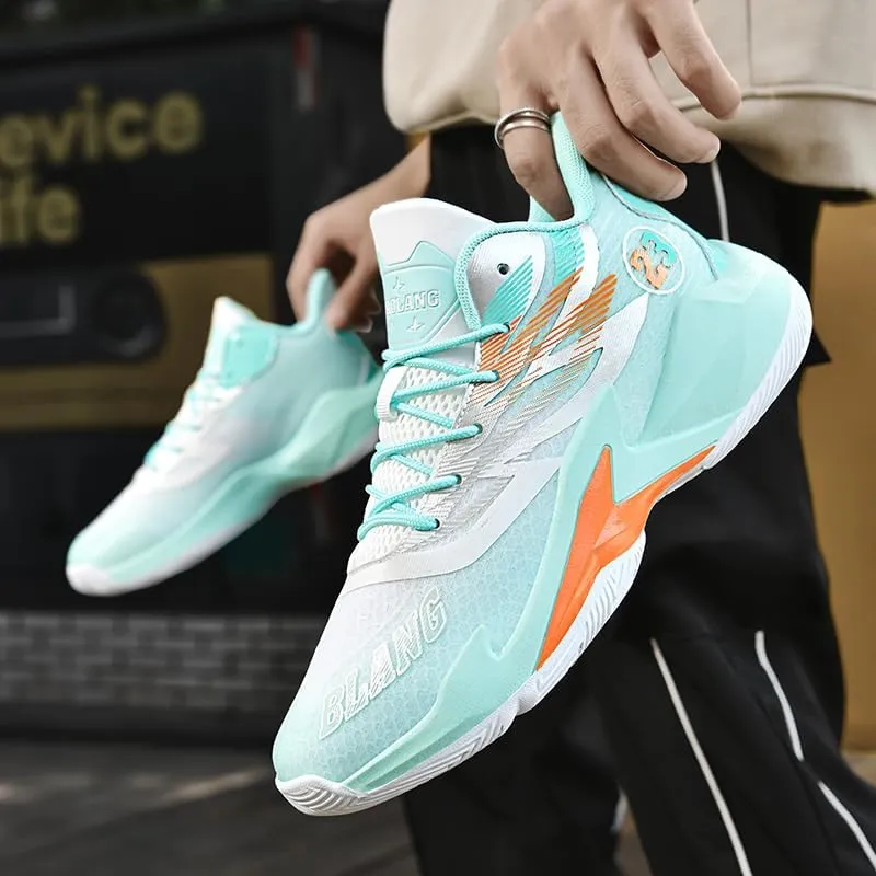 Womens Mens Basketball Shoes High Top Fashion Breathable Sneakers Lace Up Sport Volleyball Outdoor Non Slip Shoe