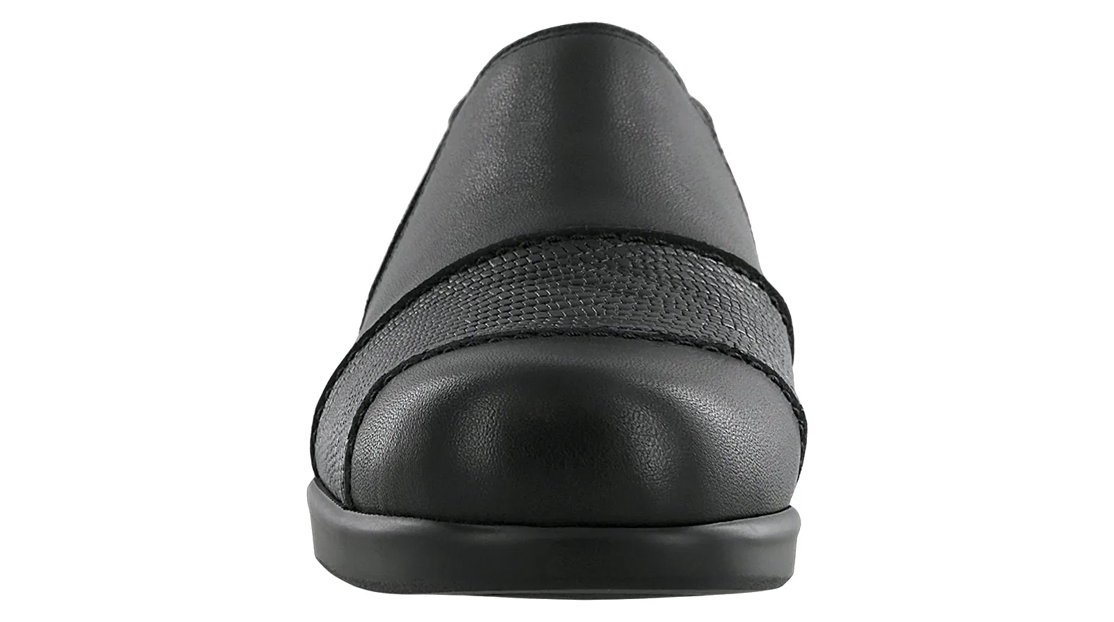 Women's Nora Slip On Loafer in Black / Lizard