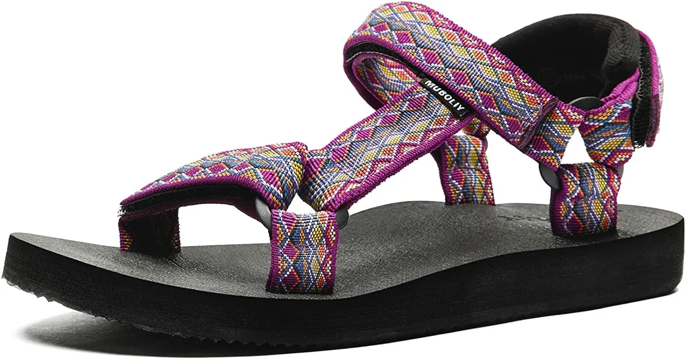 Women's Original Sandals Comfortable Quick-Drying Casual Sport Sandal Walking Hiking Water Sandals With Arch Support