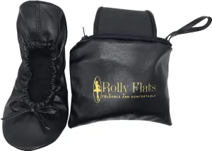 Women's Portable Foldable Ballet Flats Shoes Roll Up Slippers for Travel