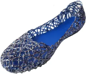 Womens Sandals Flat Jelly Shoes Slip On Hollow Out Loafers…