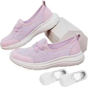 Women's Soft Sole Mesh Comfort Orthopedic Shoes, Flat Arch Support Walking Shoes