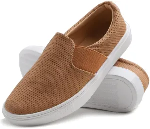 Women's Sparkly Fashion Sneaker Casual Flat Glimmer Slip On