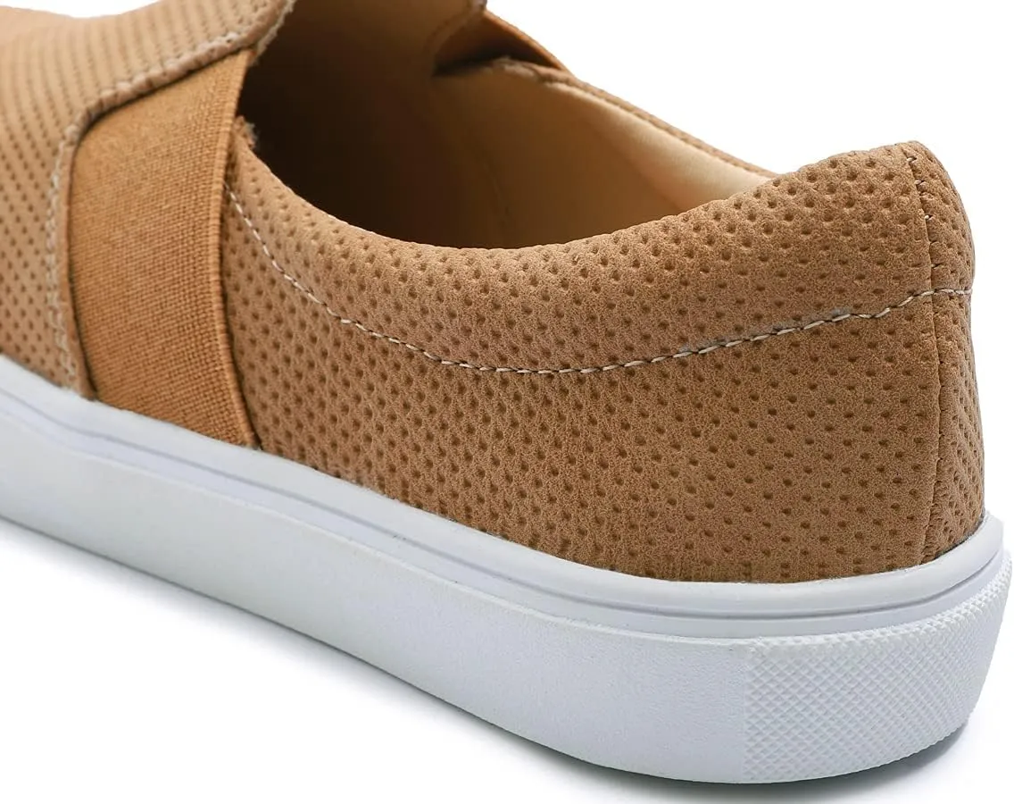 Women's Sparkly Fashion Sneaker Casual Flat Glimmer Slip On