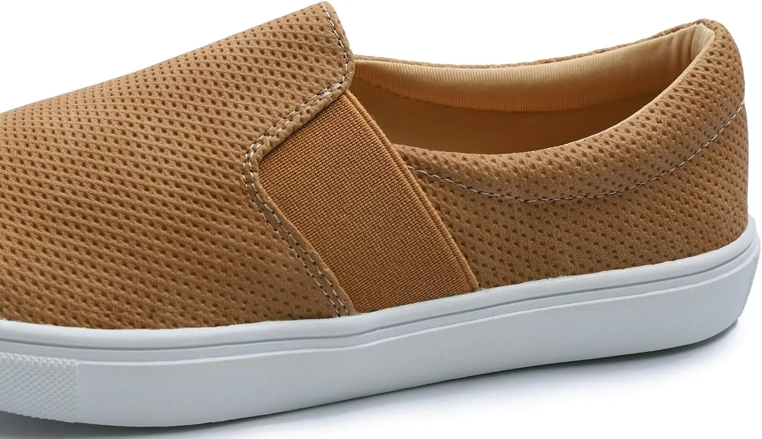 Women's Sparkly Fashion Sneaker Casual Flat Glimmer Slip On
