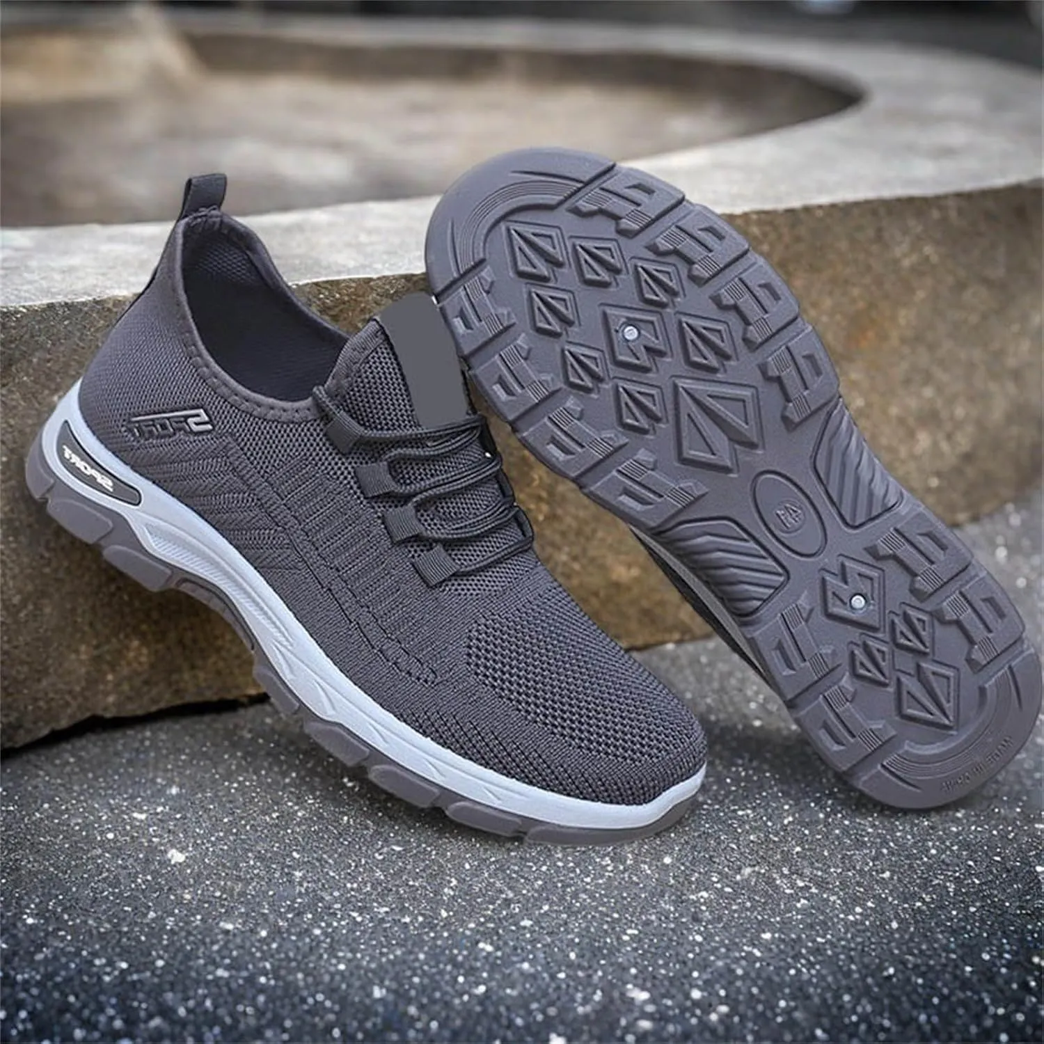 Women's Stretch Knit Slip on Lace Sneaker Comfortwear Orthopedic Arch Support Gym Tennis Athletic Mesh Sports Shoes
