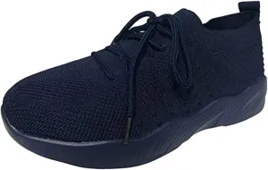 Womens Walking Shoes Tennis Running Shoes Work Gym Tennis Athletic Sports Breathable Lightweight Sneaker Comfort Mesh Soft Sole Non Slip Fashion Athletic Sneakers