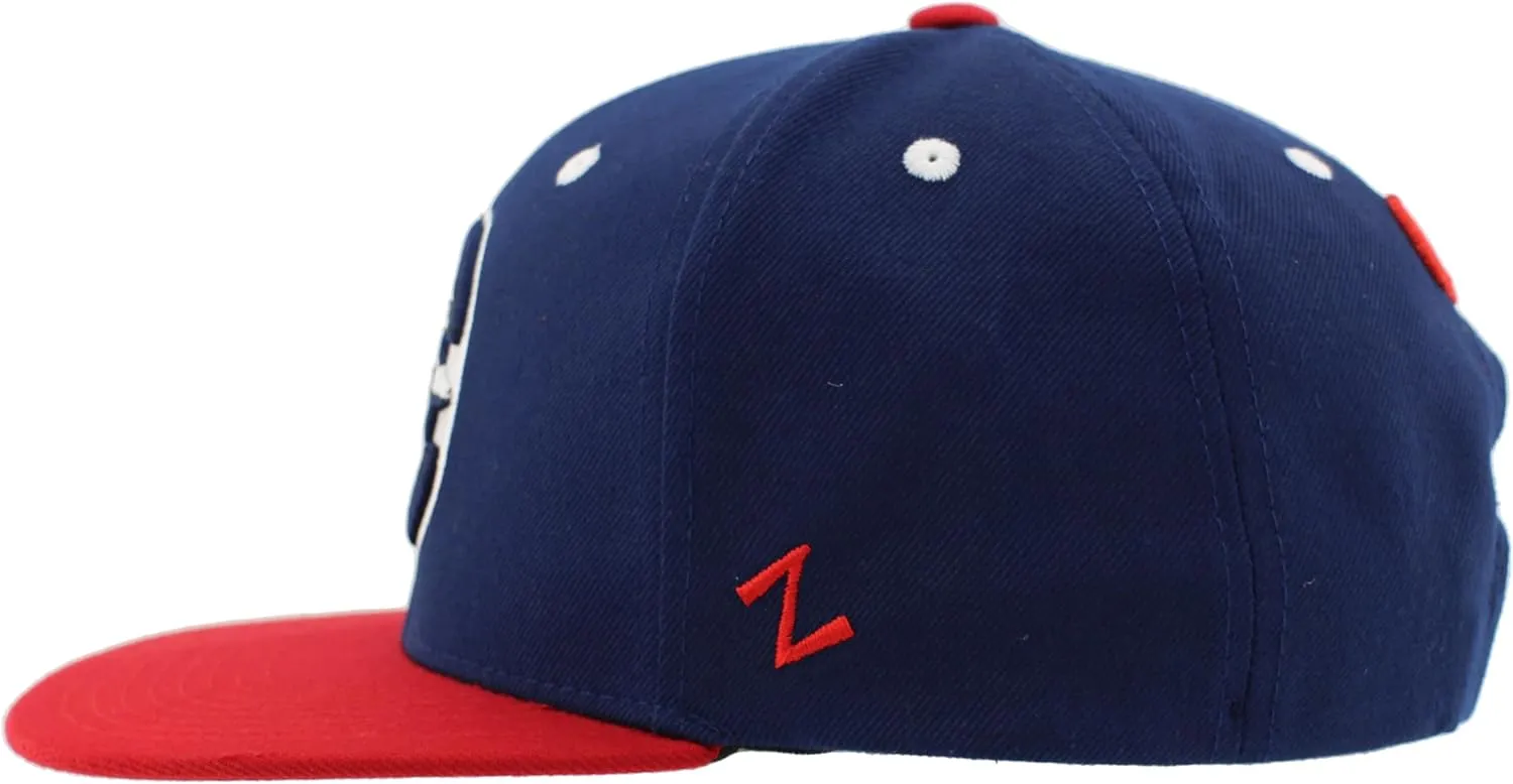ZHATS NBA Officially Licensed Adjustable Snapback Hat Flat Bill Z11 Icon Alternate Color