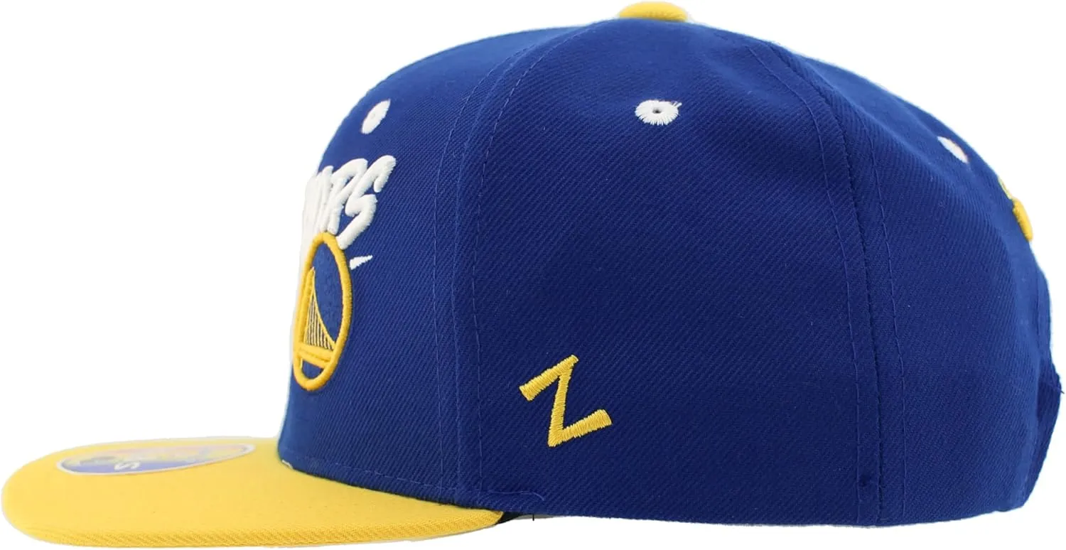 ZHATS Unisex Kid's NBA Officially Licensed Youth Adjustable Snapback Hat Flat Bill Z11