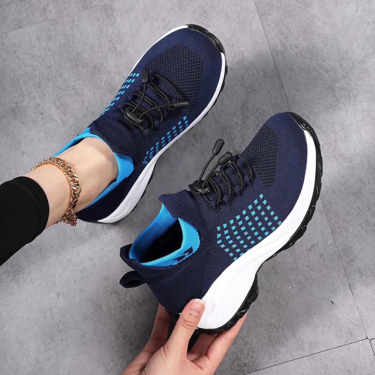 ZWRXW Comfort Wear Orthowear Shoes for Women Men,Arch Support Orthopedic Sneakers Stretch Comfortable Casual Athletic Sneakers Outdoor Lightweight Breathable Walk Shoes